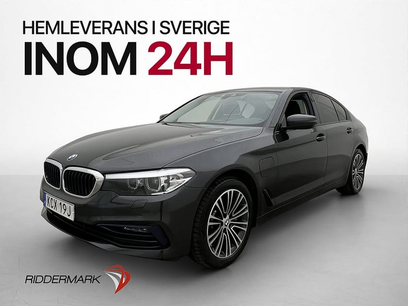 Bild 1 av BMW 530e xDrive iPerformance Sedan 252hk Sport line Kamera CarPlay HiFi Ambient