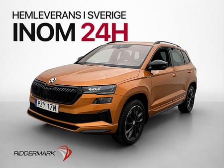 Škoda Karoq Skoda 1.5 TSI 150hk Sportline Cockpit Värm 360° Drag