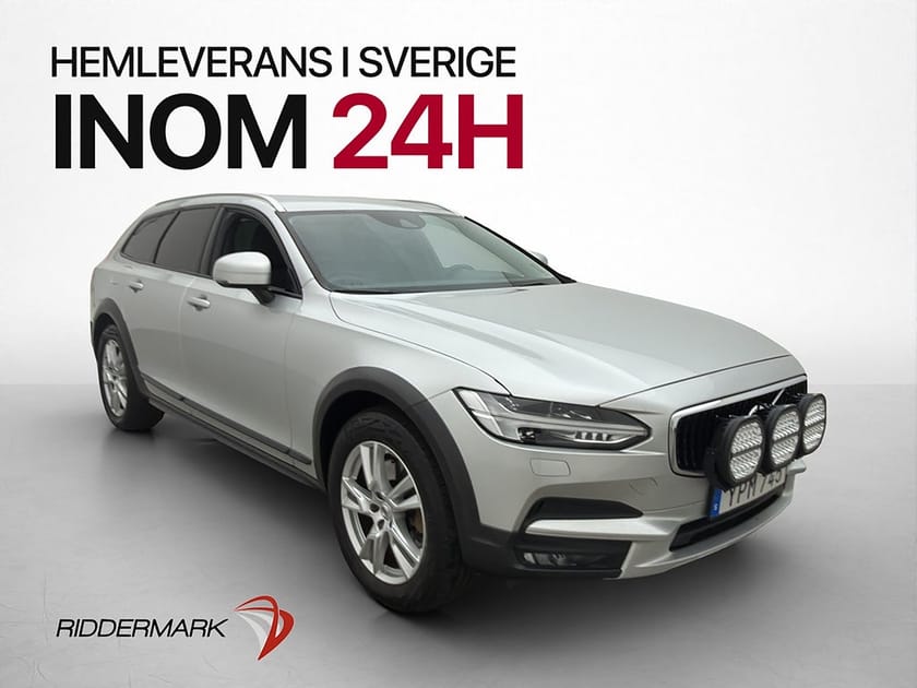 Bild 1 av Volvo V90 Cross Country D4 AWD Plus VOC Värm Halvskinn Drag