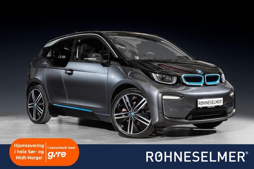 Bilde 1 av BMW i3 42kWh|Varmepumpe|ACC|LED|R.kam|Fully Charged+++
