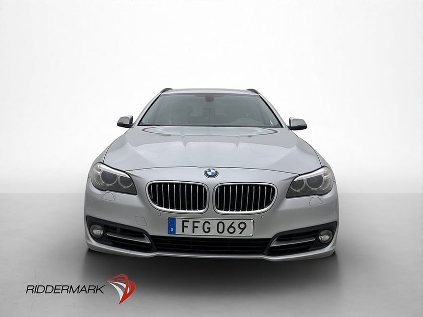Bild 2 av BMW 520d xDrive Touring 190hk Skinn Drag Sensorer Farthållare