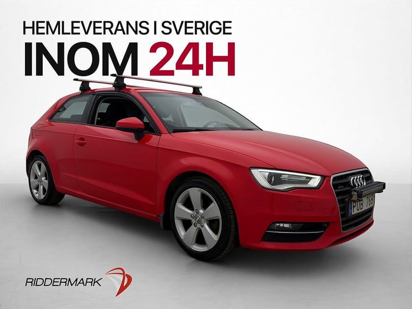 Bild 1 av Audi A3 2.0 TDI 150hk Quattro Ambition Farthållare Navi