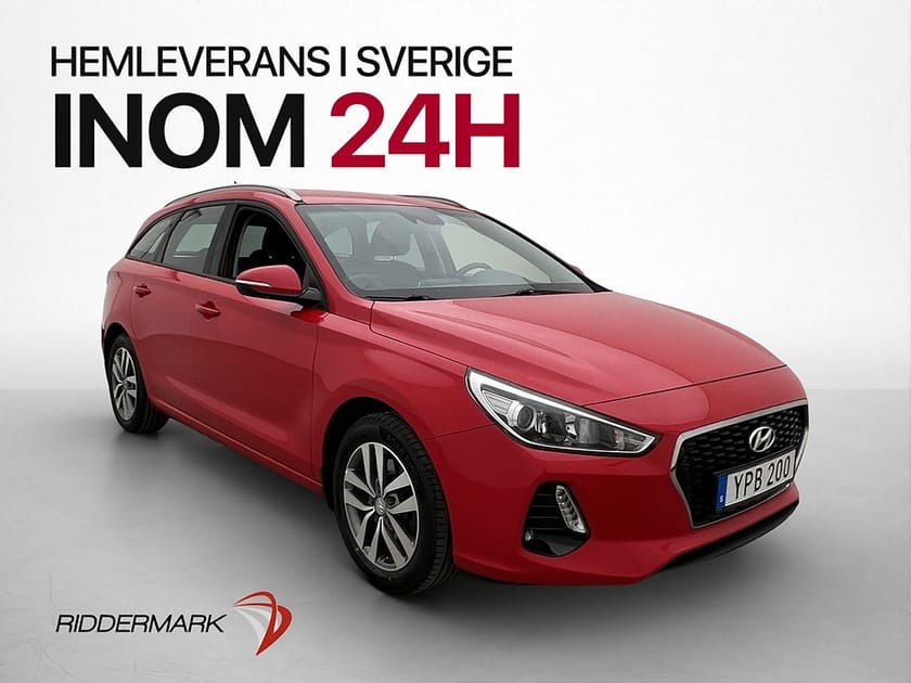 Bild 1 av Hyundai i30 Wagon Kombi 120hk Comfort Sensorer Rattvärme