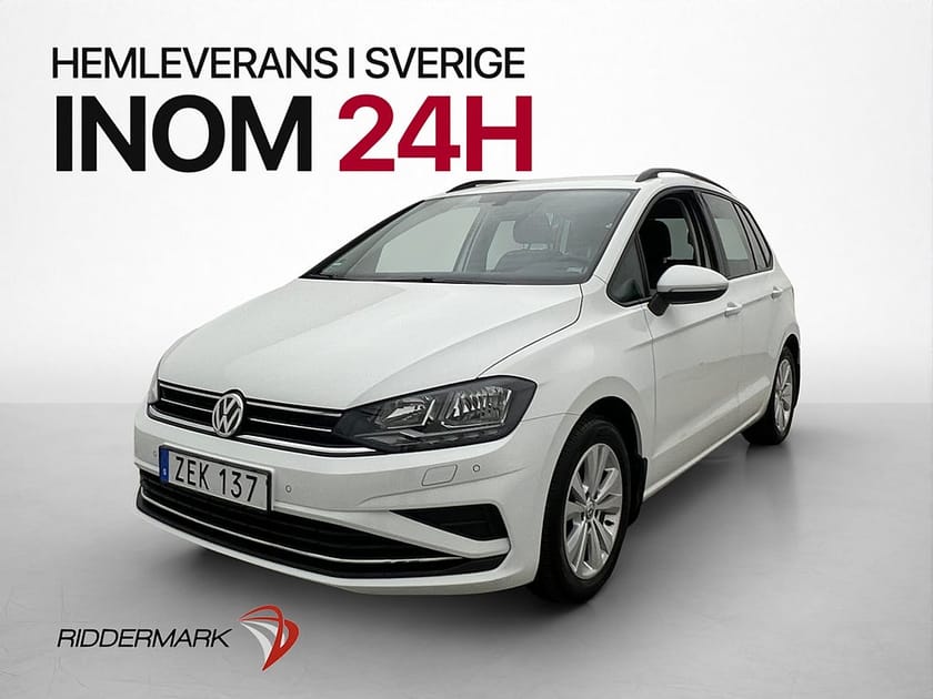 Bild 1 av Volkswagen Golf Sportsvan 1.0 TSI Kamera Drag CarPlay 116hk