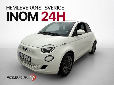 Fiat 500e 42 kWh 118hk Kamera Navigation CarPlay