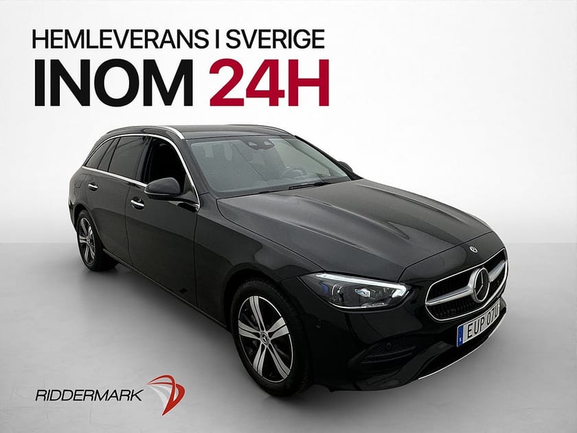 Bild 1 av Mercedes-Benz C 300 T e C300 Avantgarde Premium Halvskinn Nav 360°