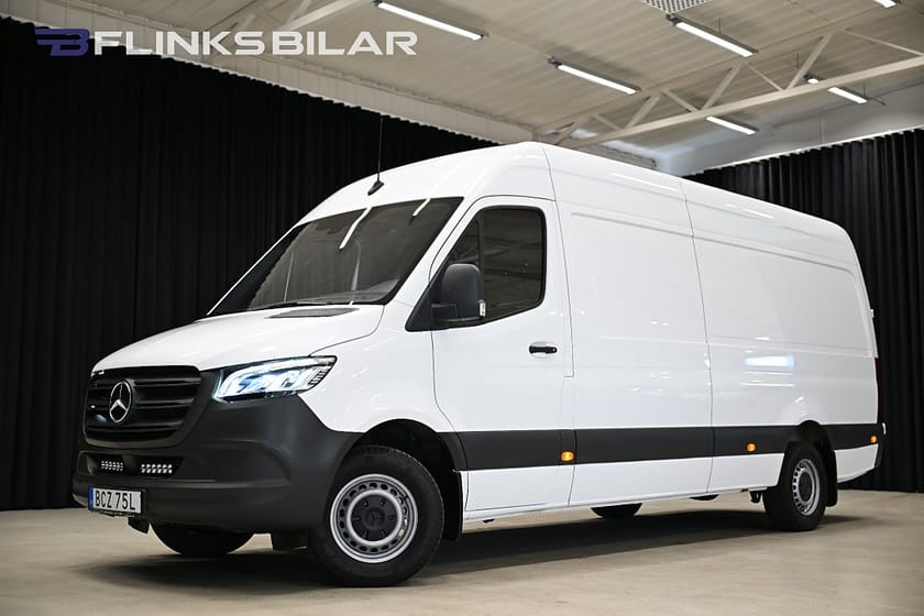 Bild 2 av Mercedes-Benz Sprinter 317 CDI RWD Panel Van 9G 170HK Maxi|Automat|Drag|LED|Lågmil|Leasbar