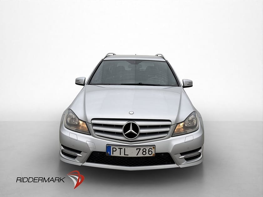 Bild 2 av Mercedes-Benz C 200 T CDI BE C200 AMG-Line P-Sensorer Halvskinn Dragkrok
