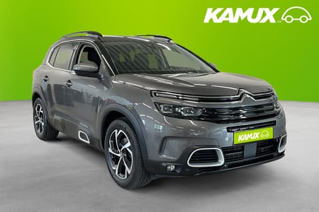 Citroën C5 Aircross 1.6 PureTech Shine  B-Kamera Carplay Halvskinn Kupévärmare Drag Få ägare!