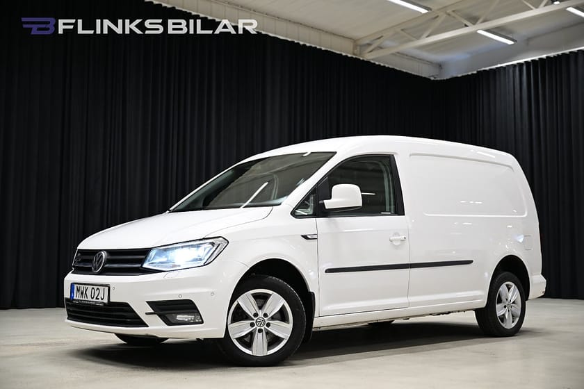 Bild 1 av Volkswagen Caddy Maxi Van 4Motion 150HK Nedlackad|LED|Inredd|Dubbelgolv|Leasbar