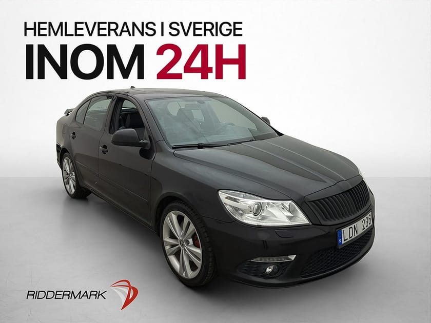 Bild 1 av Škoda Octavia RS Skoda 2.0 TSI Taklucka Halvskinn Kamera P-Sensor