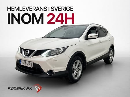 Nissan Qashqai 1.5 dCi 110hk Tekna Panorama Navi 360°