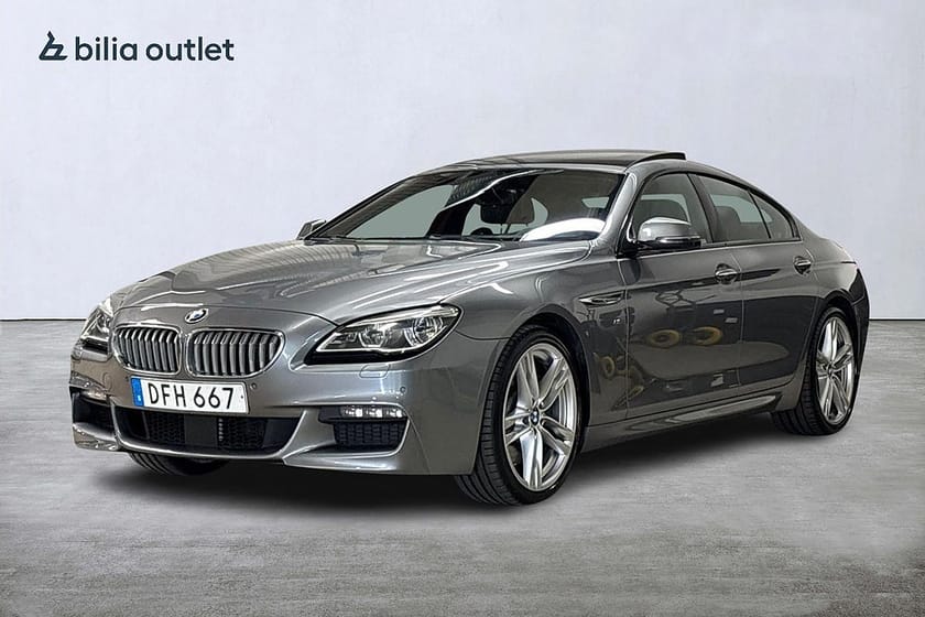 Bild 1 av BMW 650i xDrive Gran Coupé Steptronic M Sport 450hk Takl HuD H/K