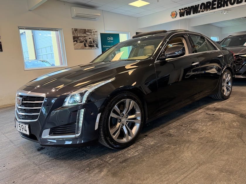 Bild 2 av Cadillac CTS (EU) 2.0 T Hydra-Matic Bose Gps Pano HUD Sv-Såld Se Utr