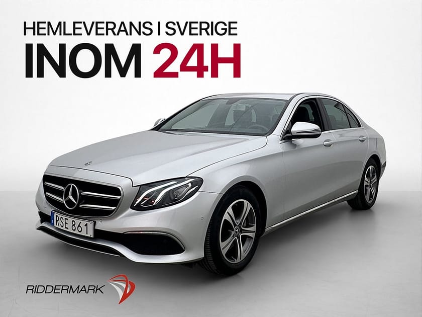 Bild 3 av Mercedes-Benz E 200 4MATIC 4M 184hk Dragkrok Sensorer Widescreen