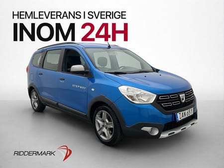 Dacia Lodgy Stepway 1.2 TCe 7-sits Navi Bluetooth P-Sensorer