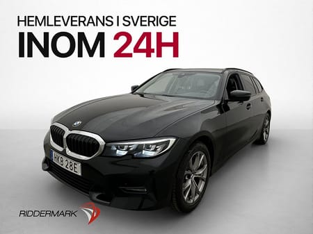 BMW 320d xDrive Touring 320 Sport line Cockpit Drag Halvskinn
