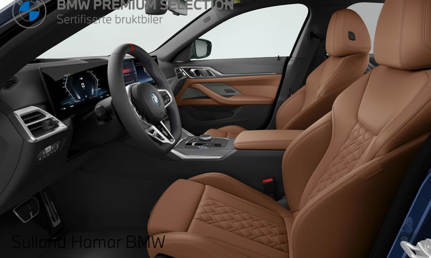 Bilde 2 av BMW i4 M50 xDrive Gran Coupé MERINO-SKINN AD.LED