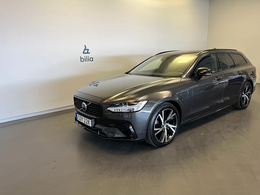 Bild 1 av Volvo V90 Recharge T6 Plus Dark / Tonade rutor / Navigation / Backkamera /