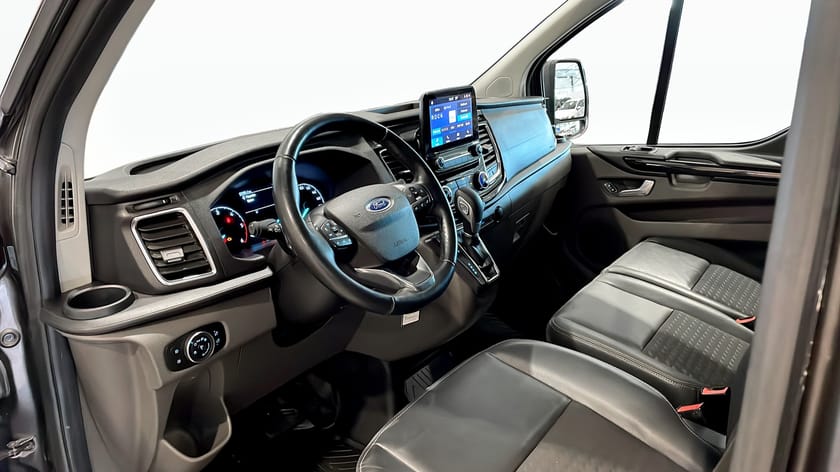 Bild 5 av Ford Transit Custom 290 2.0 EcoBlue 185hk | Dubbla sidodörrar| Drag |