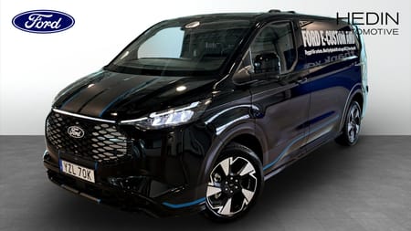 Ford E-Transit Custom 340 AWD Sport 218HK / 308KM räckvidd/ Demobil Uppsala