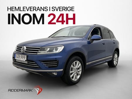 Volkswagen Touareg V6 262hk 4M R-Line Kamera Värm Skinn Drag