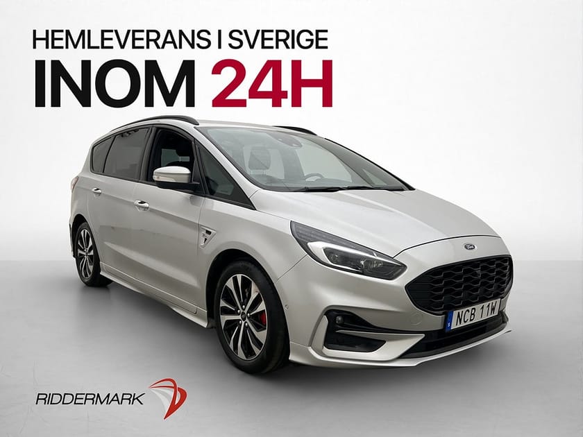 Bild 2 av Ford S-Max AWD ST-Line 7sits Värmare Carplay Navi Drag 190hk