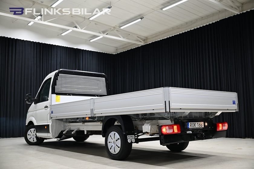 Bild 5 av Volkswagen Crafter Chassi 177HK L4 Automat|Långflak|LED|Drag|Värmare|EnÄgare|Moms