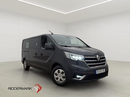 Renault Trafic Grand Kombi Passenger Lång 9-Sits Värm PDC CARPLAY Moms