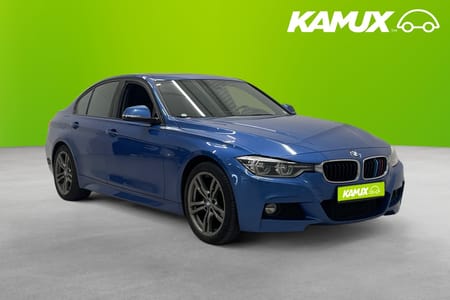 BMW 320d Sedan 190hk M-sport Taklucka Cockpit Drag Navi