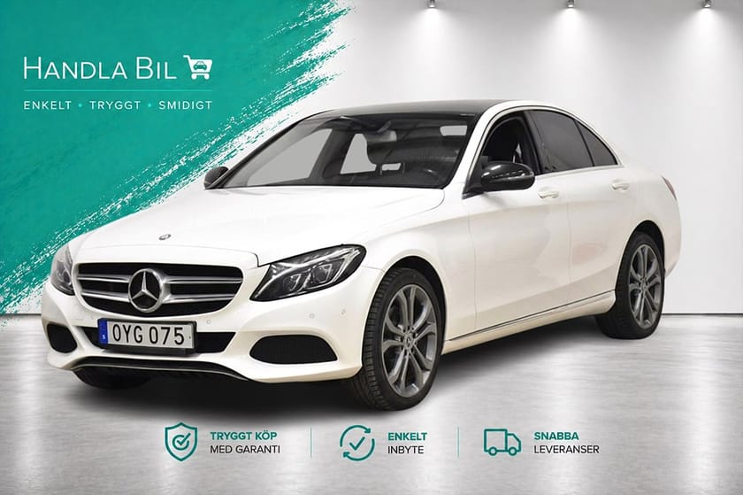 Bild 1 av Mercedes-Benz C 220 d 4MATIC Avantgarde Drag D-Värm B-Kam 170hk