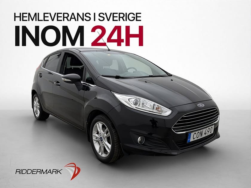 Bild 1 av Ford Fiesta 100hk Titanium Farthållare Bluetooth AC