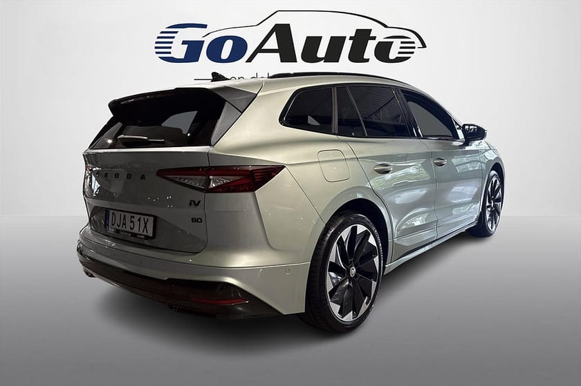 Bild 3 av Škoda Enyaq iV 80 204hk Sportline Drag Massage Panorama