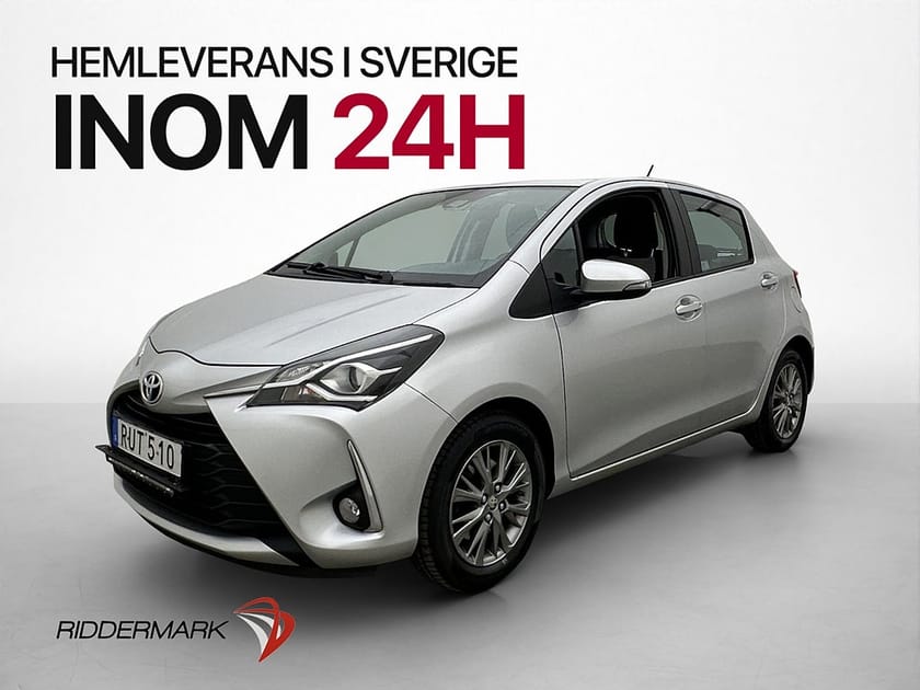 Bild 1 av Toyota Yaris 1.5 VVT-iE 111hk Backkamera M&K-Värmare