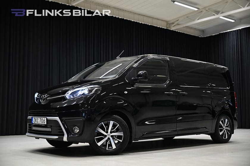 Bild 2 av Toyota Proace 1.5 D-4D 120HK Dubbeldörr|Inredd|Nedlackad|Moms|SeUtr!