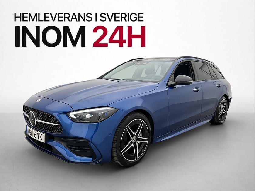 Bild 3 av Mercedes-Benz C 220 T d 4MATIC 220d AMG Pano Värmare 360° Navi HUD Drag