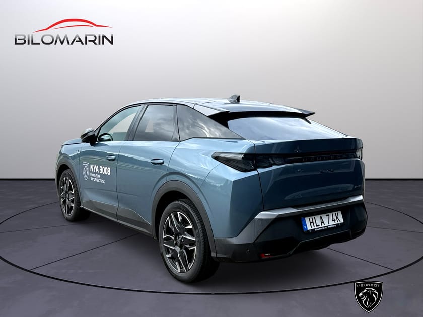 Bild 3 av Peugeot 3008 Hybrid 145 GT AUT Svart tak / FD DEMOBIL