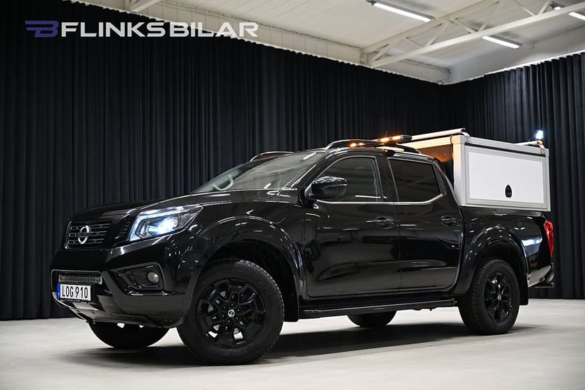 Bild 3 av Nissan Navara Dubbelhytt 190HK Automat|N-Guard|Kåpa|Inredd|Släde|Leasbar|SeUTR!!