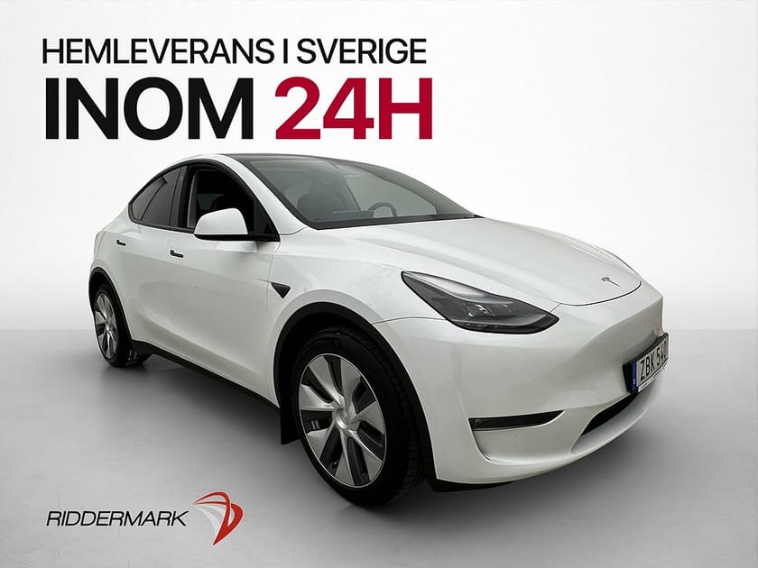 Bild 1 av Tesla Model Y Long Range AWD Pano Dragkrok AP MOMS