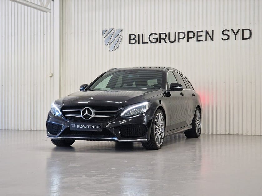 Bild 3 av Mercedes-Benz C 200 T 9G-Tronic AMG|Panorama|Burmester|Dragkrok|