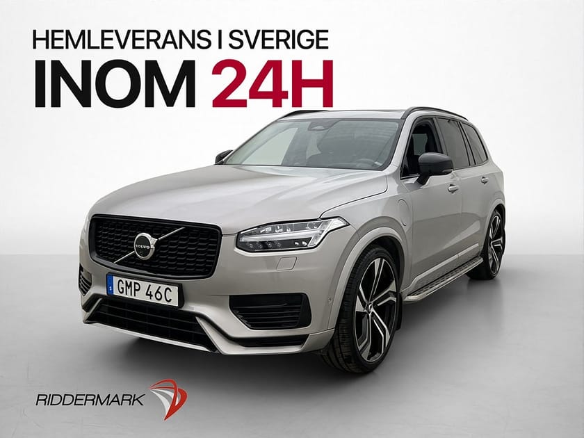 Bild 1 av Volvo XC90 7-seater 7-Sits T8 AWD Ultimate Dark Edition B&W Pano Luft
