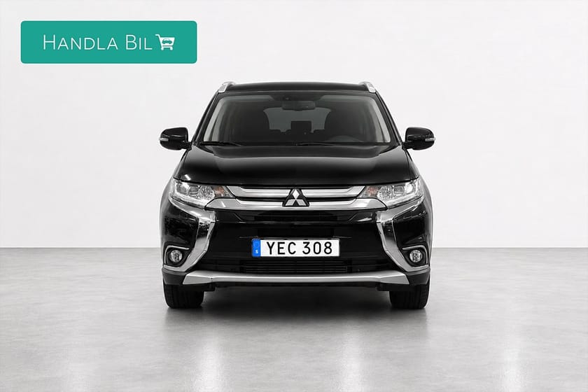 Bild 3 av Mitsubishi Outlander 2.2 Di-D 4WD Business 7-sits Skinn Ny-Serv 150hk