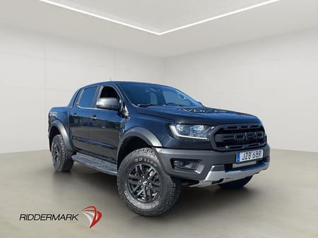 Ford Ranger Raptor 213hk 4WD Värmare Drag Diff CARPLAY Moms