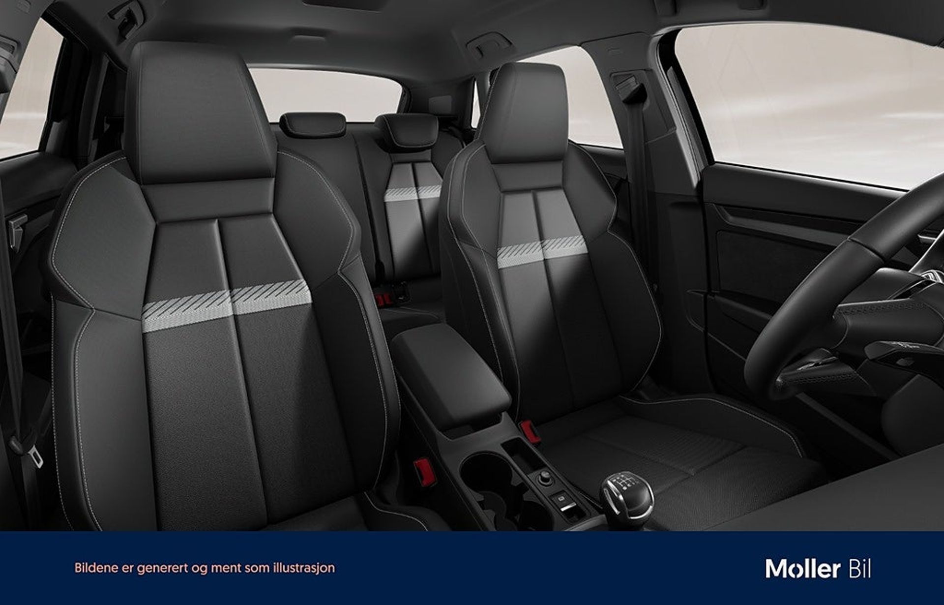 Audi A3 Sportback 35 TFSI 150hk PROLINE 2024, bild 7/8