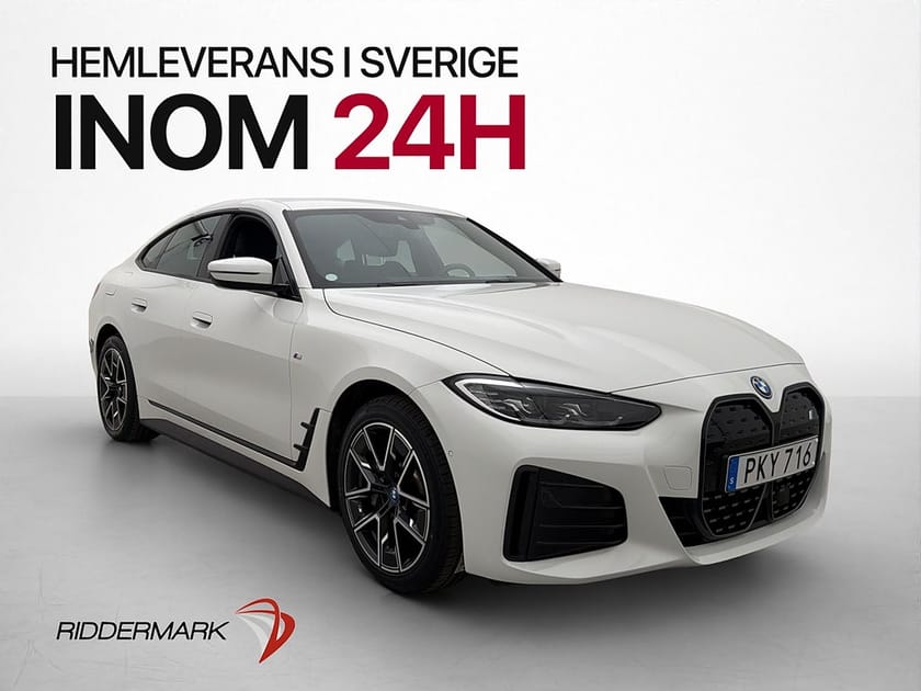 Bild 1 av BMW i4 eDrive40 Gran Coupé M Sport HiFi Kamera Widescreen Drag MOMS