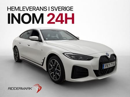 BMW i4 eDrive40 Gran Coupé M Sport HiFi Kamera Widescreen Drag MOMS