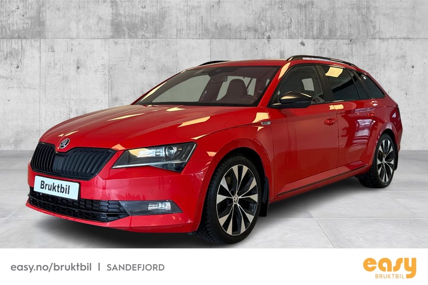 Bilde 1 av Škoda Superb Stasjonsvogn 2.0 190hk 4x4 Sportline/Krok/ACC/Webasto/Ny regreim+++