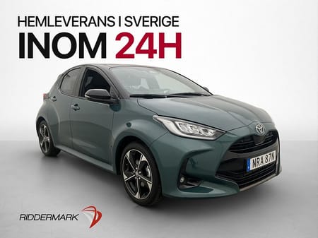 Toyota Yaris Hybrid 130 130hk Cockpit B-Kamera Navi Halvskinn