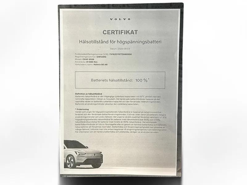 Bild 15 av 16 – Volvo EX40 Twin Motor Performance UltraBlackSE Ultra Special Edition