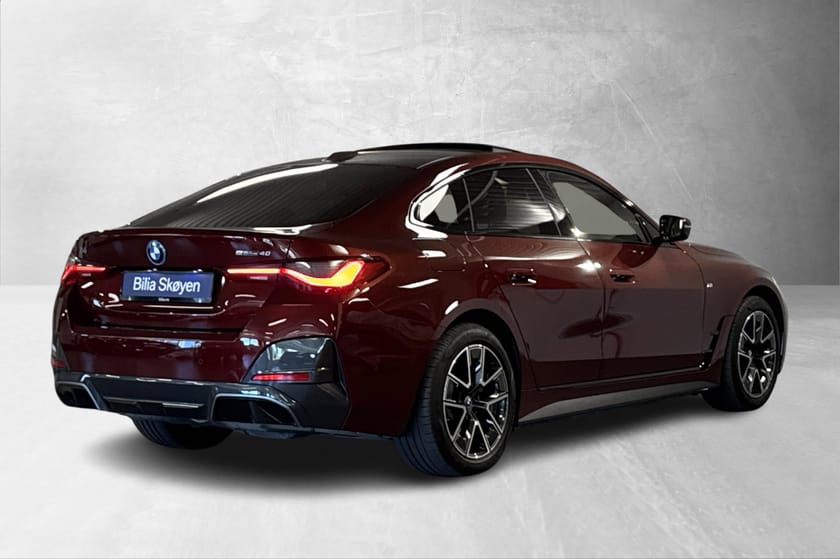 Bilde 4 av BMW i4 eDrive40 Gran Coupé M-Sport, H/K, Soltak, ComfAcc, Adp-Cruise